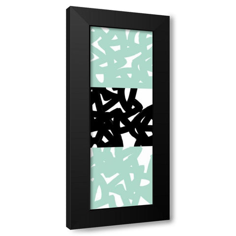 Tender Gesture II Black Modern Wood Framed Art Print by PI Galerie