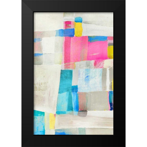 Blake II Black Modern Wood Framed Art Print by PI Galerie