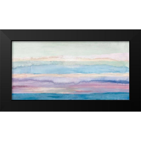 Plunge Black Modern Wood Framed Art Print by PI Galerie