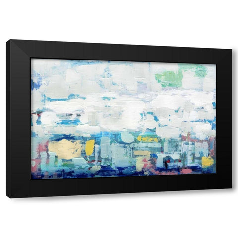 Forever  Black Modern Wood Framed Art Print by PI Galerie