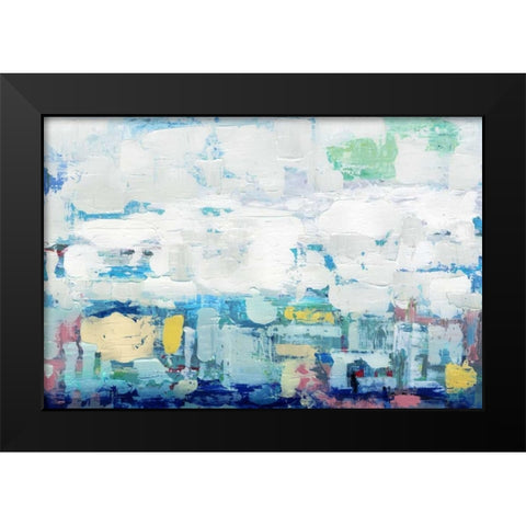 Forever  Black Modern Wood Framed Art Print by PI Galerie