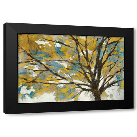 Soleil  Black Modern Wood Framed Art Print by PI Galerie