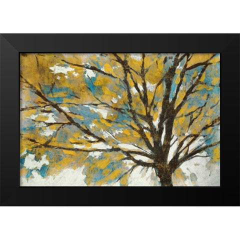 Soleil  Black Modern Wood Framed Art Print by PI Galerie