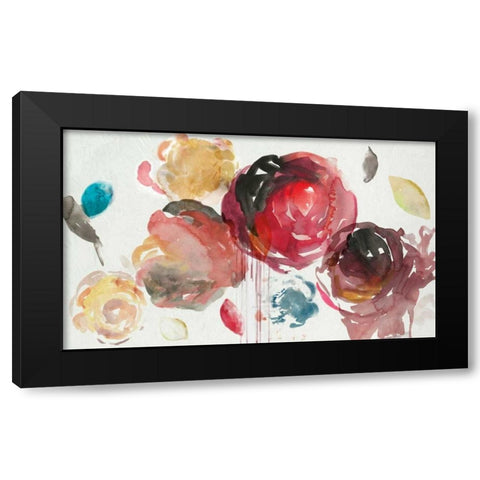 Walking Through II Black Modern Wood Framed Art Print by PI Galerie