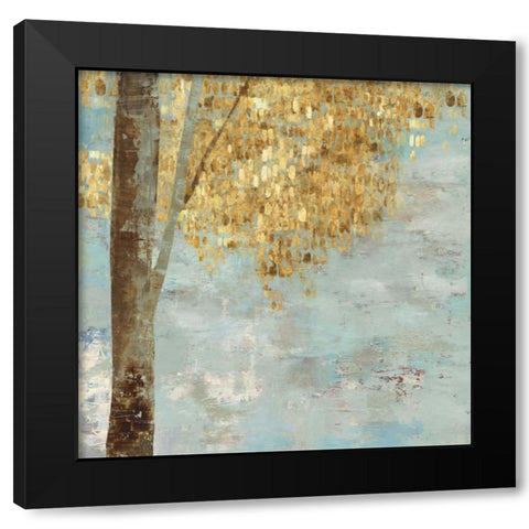 Faintest Breath iIII Black Modern Wood Framed Art Print by PI Galerie