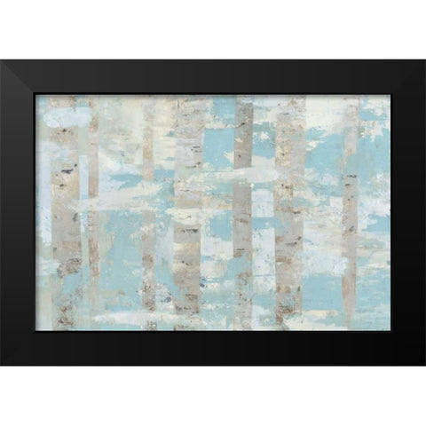 LImestone Forest  Black Modern Wood Framed Art Print by PI Galerie