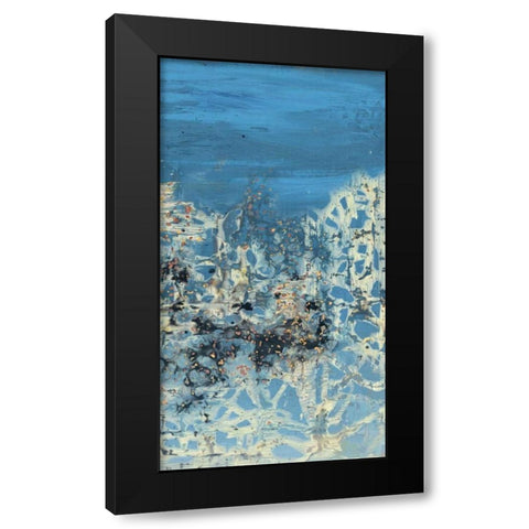 Treading Water I Black Modern Wood Framed Art Print by PI Galerie