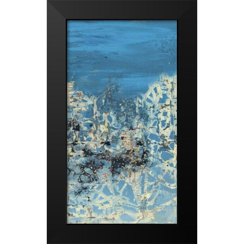 Treading Water I Black Modern Wood Framed Art Print by PI Galerie
