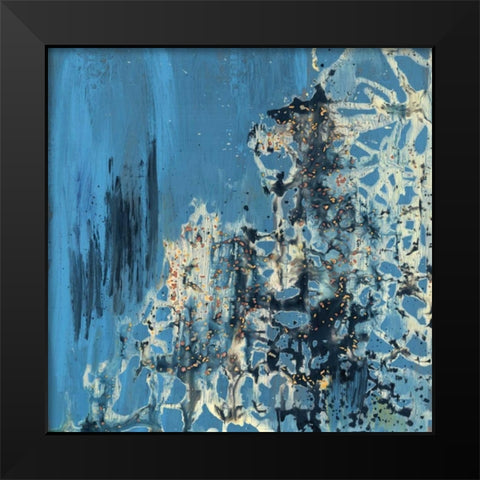 Treading Water III Black Modern Wood Framed Art Print by PI Galerie