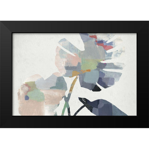 Tender  Black Modern Wood Framed Art Print by PI Studio