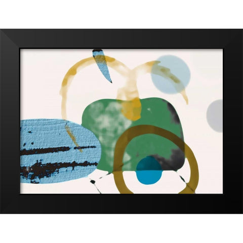 Your Smile II Black Modern Wood Framed Art Print by PI Galerie