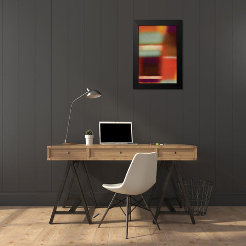 Remind Me II Black Modern Wood Framed Art Print by PI Galerie