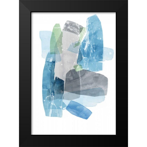 Sky Composition II Black Modern Wood Framed Art Print by PI Studio