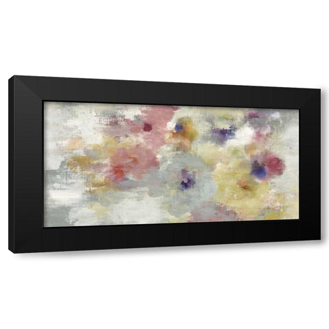 Dulcet I Black Modern Wood Framed Art Print with Double Matting by PI Studio