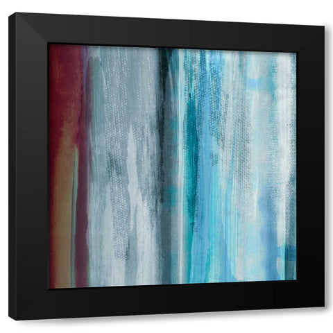 Unswerving I Black Modern Wood Framed Art Print by PI Studio