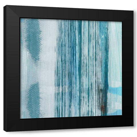 Unswerving II Black Modern Wood Framed Art Print with Double Matting by PI Studio