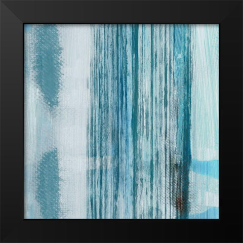 Unswerving II Black Modern Wood Framed Art Print by PI Studio