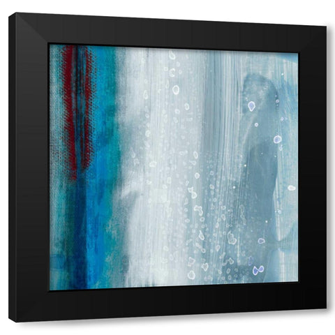 Unswerving III Black Modern Wood Framed Art Print with Double Matting by PI Studio