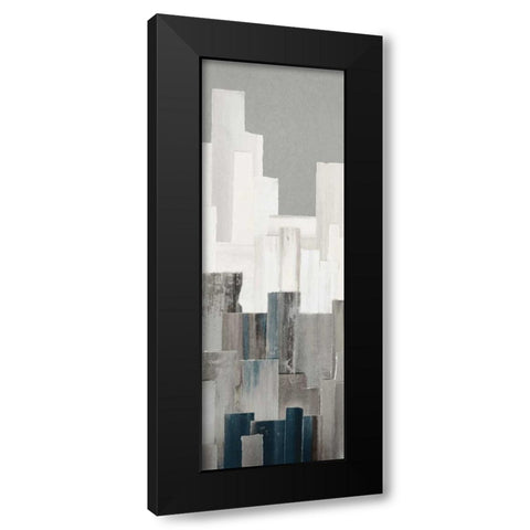 Ripped City II Black Modern Wood Framed Art Print with Double Matting by PI Studio