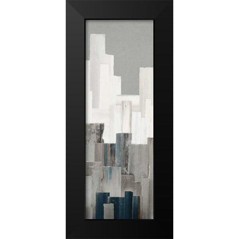 Ripped City II Black Modern Wood Framed Art Print by PI Studio