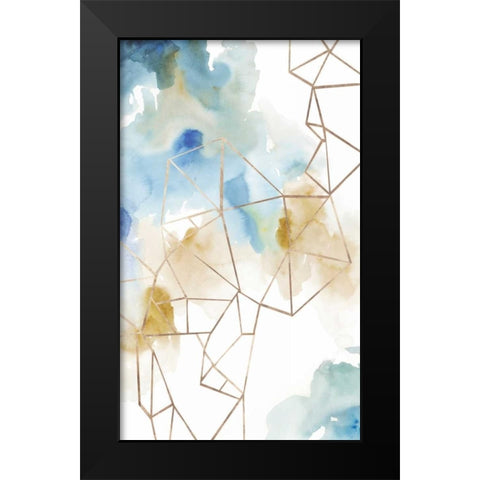 Under Construction II Black Modern Wood Framed Art Print by PI Studio