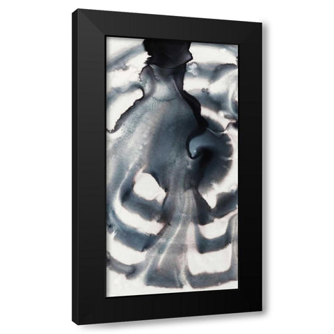 Intention I Black Modern Wood Framed Art Print with Double Matting by PI Studio