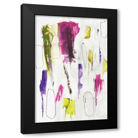 colour splash I Black Modern Wood Framed Art Print with Double Matting by PI Studio