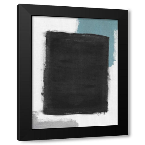 Silence I Black Modern Wood Framed Art Print by PI Studio
