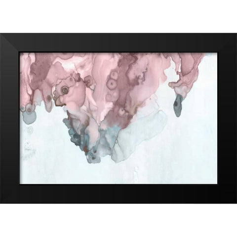 Bubblegum Pink II Black Modern Wood Framed Art Print by PI Studio