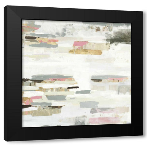 Visible Horizons II Black Modern Wood Framed Art Print by PI Studio