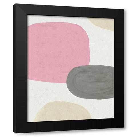 Imperfect I Black Modern Wood Framed Art Print with Double Matting by PI Studio