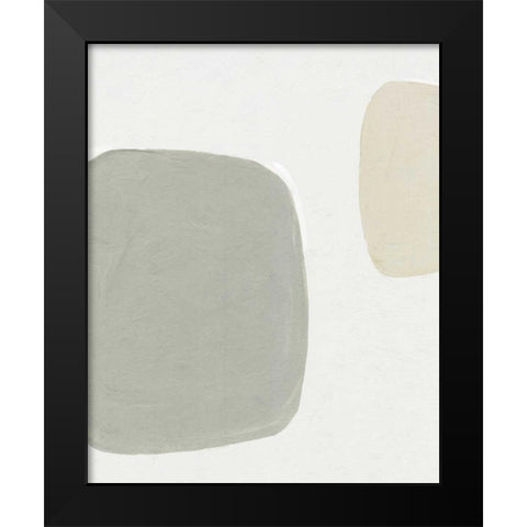 Imperfect II Black Modern Wood Framed Art Print by PI Studio