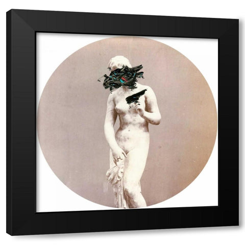 Disassociation I Black Modern Wood Framed Art Print by PI Studio