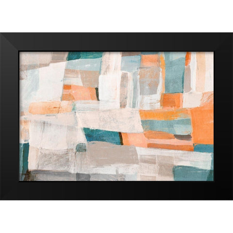 Ripe Black Modern Wood Framed Art Print by PI Studio