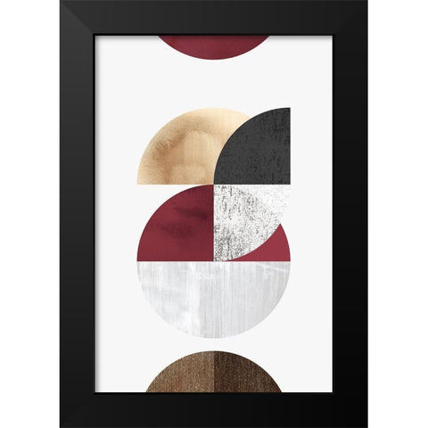 On the Brink III Black Modern Wood Framed Art Print by PI Studio