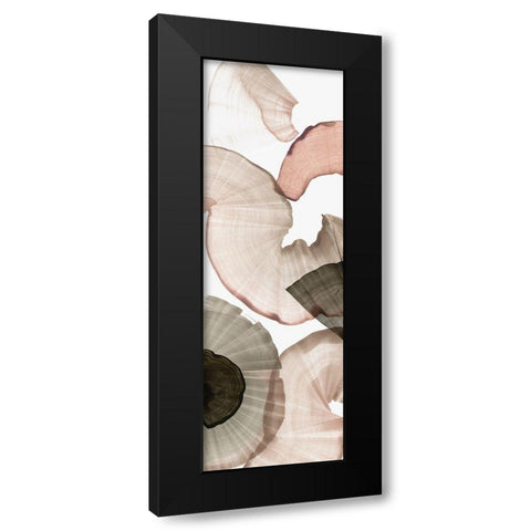 Rotating I Black Modern Wood Framed Art Print with Double Matting by PI Studio