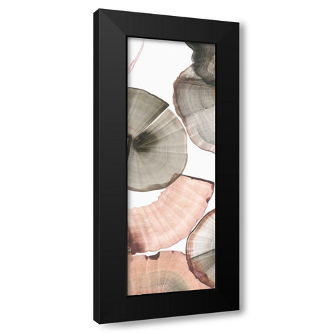 Rotating II Black Modern Wood Framed Art Print with Double Matting by PI Studio