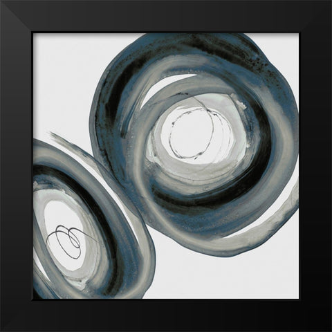 In the Sphere II Black Modern Wood Framed Art Print by PI Studio