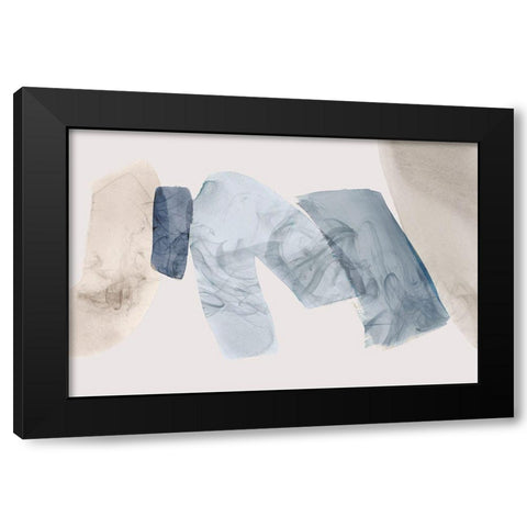 Tilted II  Black Modern Wood Framed Art Print by PI Studio