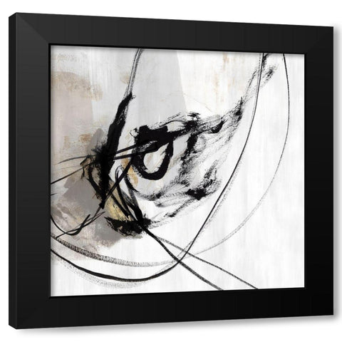 Ocular I Black Modern Wood Framed Art Print by PI Studio