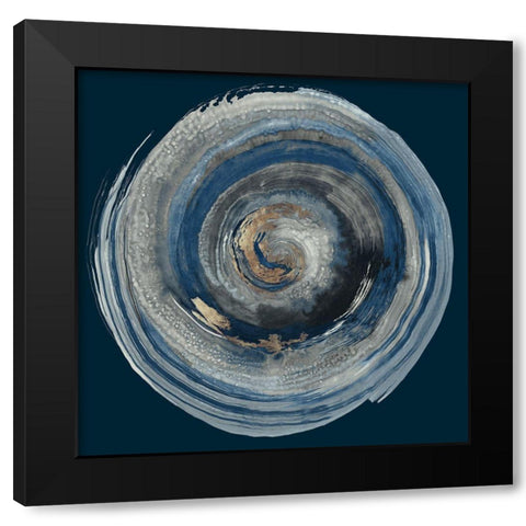 Into the Dark II  Black Modern Wood Framed Art Print with Double Matting by PI Studio