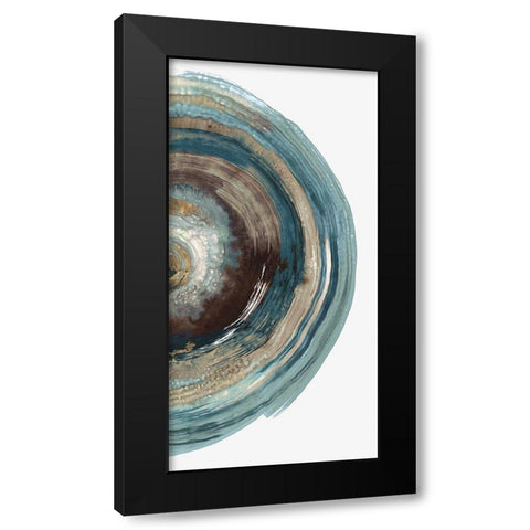 Into the Dark III  Black Modern Wood Framed Art Print with Double Matting by PI Studio