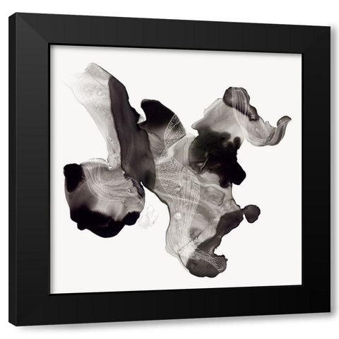 Pandoras Box III Black Modern Wood Framed Art Print with Double Matting by PI Studio
