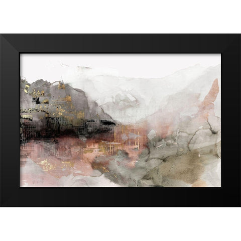 Vanished  Black Modern Wood Framed Art Print by PI Studio