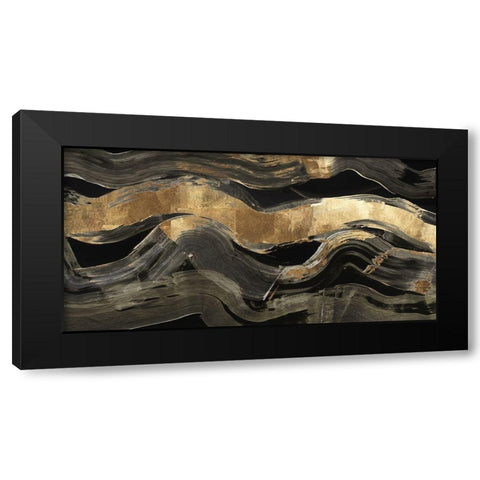 Golden Hour IIÂ  Black Modern Wood Framed Art Print with Double Matting by PI Studio