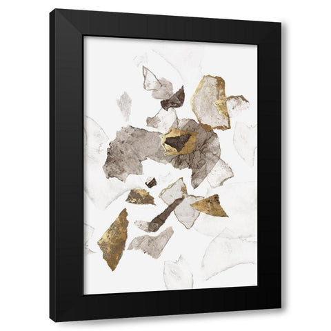 Amplified I  Black Modern Wood Framed Art Print with Double Matting by PI Studio