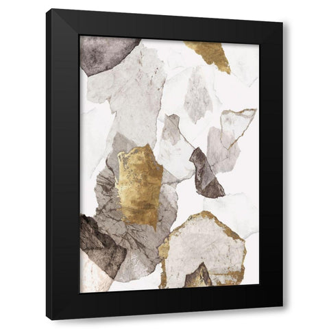 Amplified III  Black Modern Wood Framed Art Print with Double Matting by PI Studio