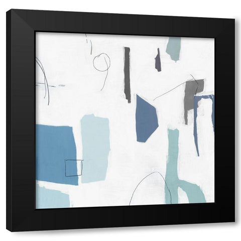 Ultra II  Black Modern Wood Framed Art Print with Double Matting by PI Studio