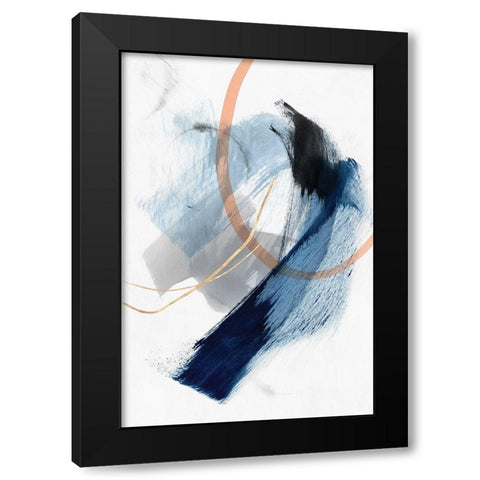 Foreshadow I  Black Modern Wood Framed Art Print by PI Studio