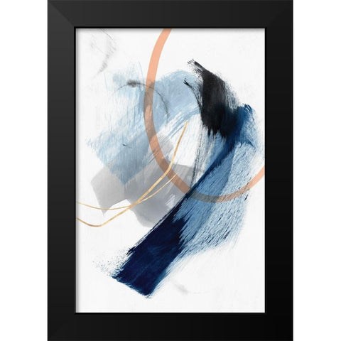 Foreshadow I  Black Modern Wood Framed Art Print by PI Studio